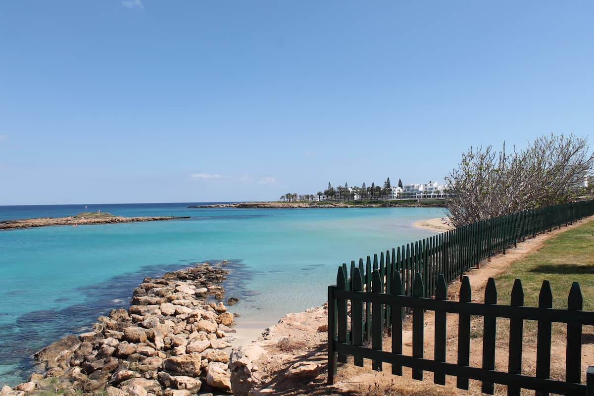 a beach in cyprus