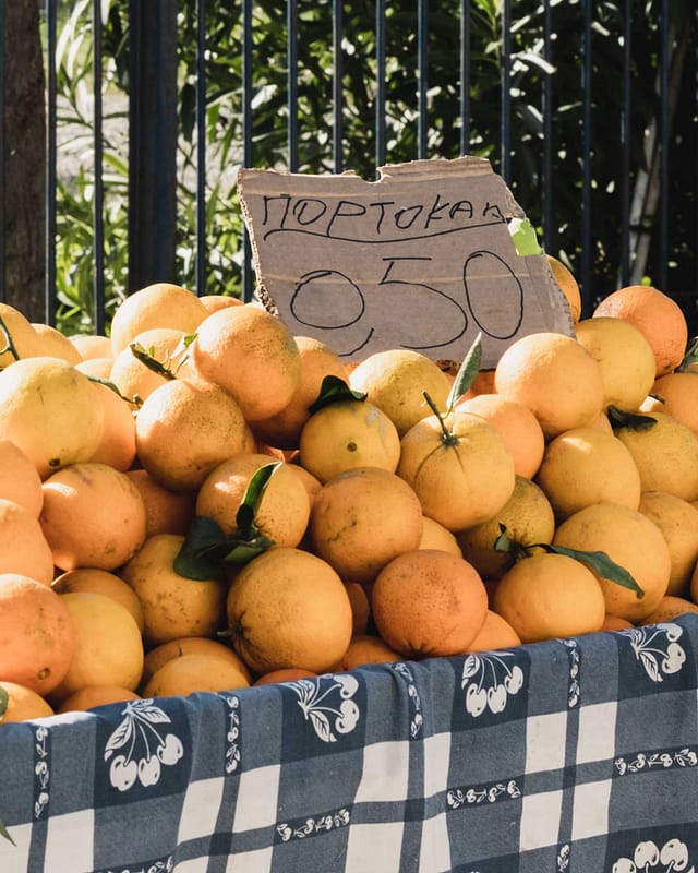50 cents per kilo oranges price in Greece