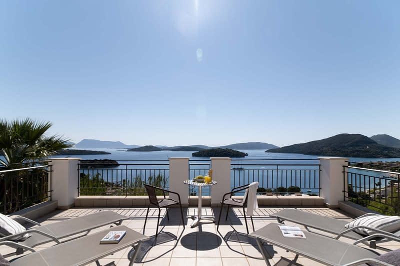 lefkada villa for sale with sea view