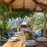 villas with patio with pergola for sale greece